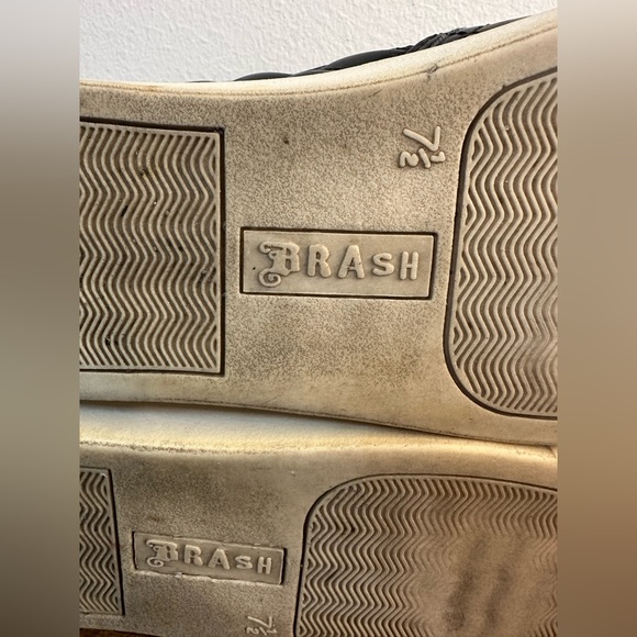 Brash Womens Black Slide Ons size 7.5 - Picture 5 of 5